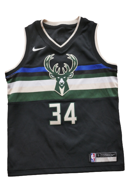 Milwaukee Bucks 2019/20 - Giannis Antetokounmpo - Maillot _ (S junior) #02031