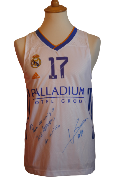 Real Madrid - Vincent Poirier - Maillot Signé _ (M) #02079