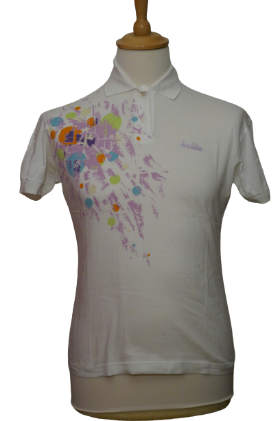 Tennis - Maillot/Polo Années 90' Femme _ (M) #02080