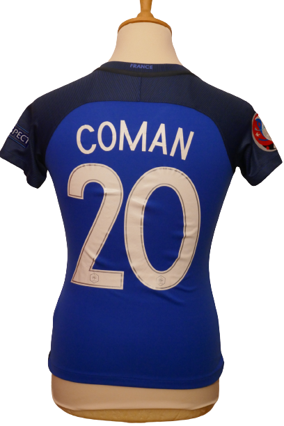 France 2016 - Kingsley Coman - Maillot Euro _ (M) #02094