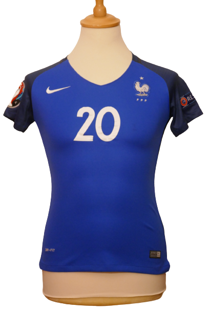 France 2016 - Kingsley Coman - Maillot Euro _ (M) #02094