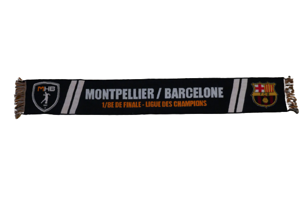Montpellier Handball MHB / FC Barcelone - Ligue des Champions - Echarpe _ #02186