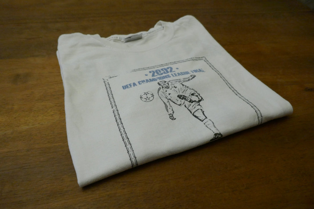 Real Madrid 2002 - Zinedine Zidane - t-shirt finale champions league _ (S) #02078