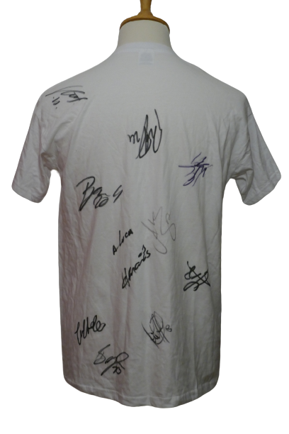 Juventus Turin - Champion d'Italie - T-shirt Signé _ (L) #02076