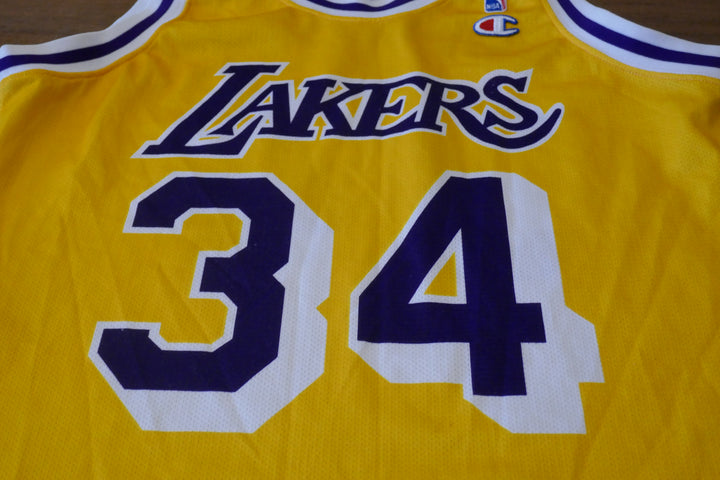 Los Angeles Lakers 1990' - Shaquille O'Neal - Maillot _ (S) #02089