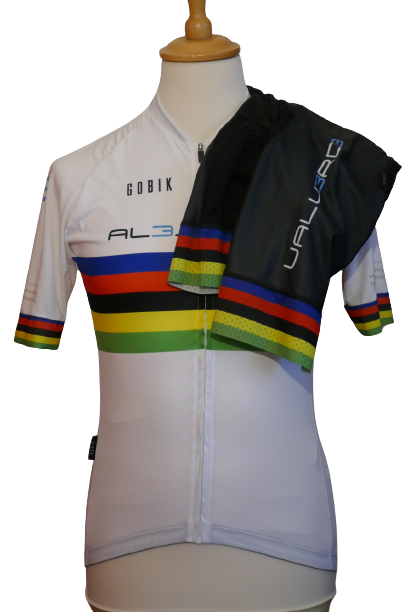 Alejandro Valverde - Maillot + Cuissard Champion du Monde _ (L) #01999