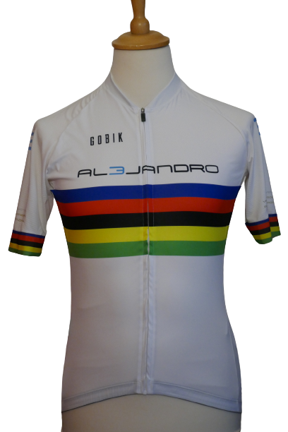 Alejandro Valverde - Maillot + Cuissard Champion du Monde _ (L) #01999