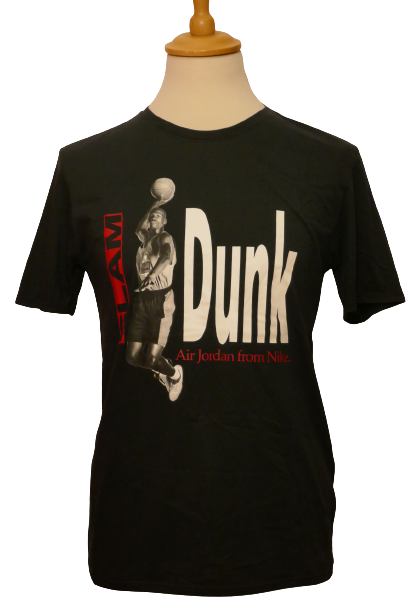 Michael Jordan - Slam Dunk - T-Shirt _ (M) #02134