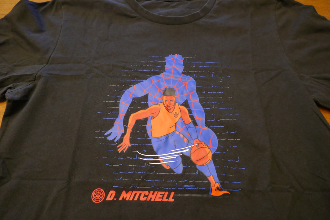 Donovan Mitchell - Spiderman - T-Shirt _ (M) #02137