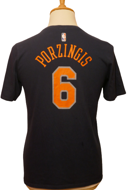 New York Knicks - Kristaps Porzingis - T-Shirt _ (XL enfant) #02132