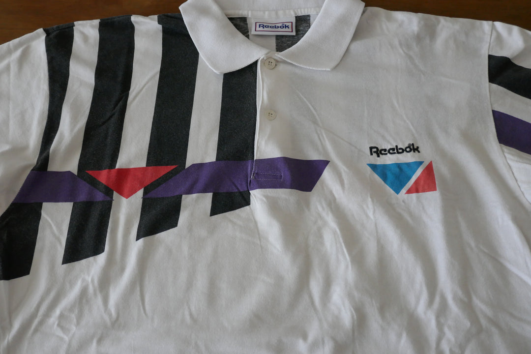 Tennis - Maillot/Polo Années 90' _ (M) #01890