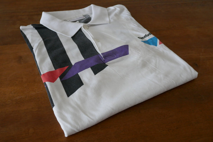 Tennis - Maillot/Polo Années 90' _ (M) #01890