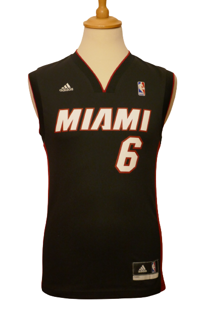 Miami Heat 2010/14 - Lebron James - Maillot _ (XS) #02092