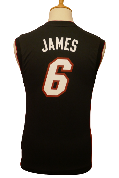 Miami Heat 2010/14 - Lebron James - Maillot _ (XS) #02092