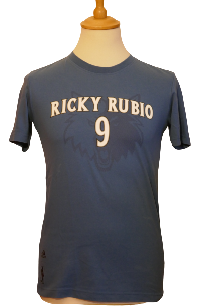 Minnesota Timberwolves - Ricky Rubio - T-Shirt _ (S) #02158