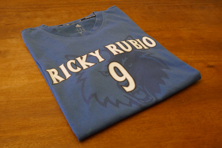 Minnesota Timberwolves - Ricky Rubio - T-Shirt _ (S) #02158