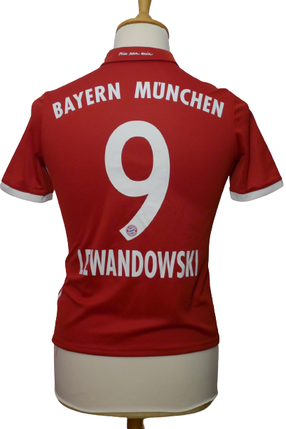 Bayern Munich 2016/17 - Robert Lewandowski - Maillot _ (14ans) #02111