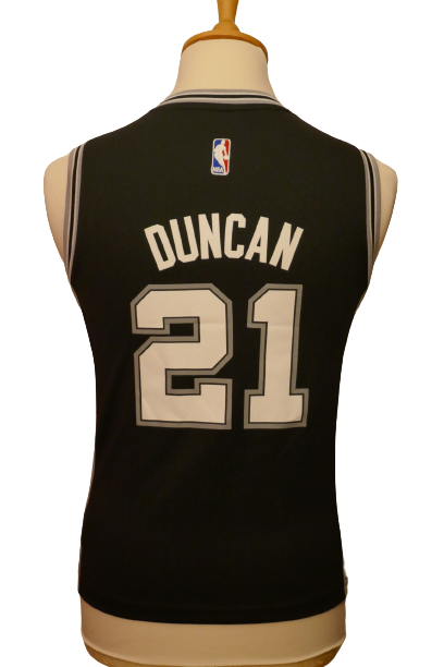 San Antonio Spurs 2011/16 - Tim Duncan - Maillot _ (M enfant) #02178