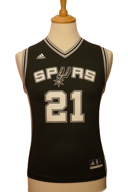 San Antonio Spurs 2011/16 - Tim Duncan - Maillot _ (M enfant) #02178