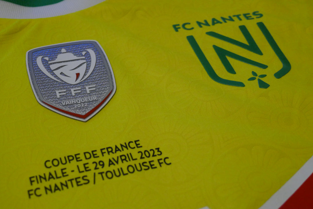 FC Nantes 2022/23 - Ludovic Blas - Maillot Préparé _ (XL) #01857