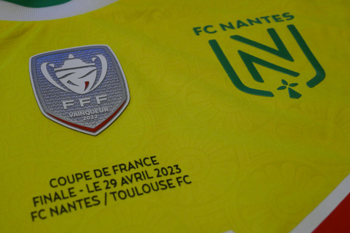 FC Nantes 2022/23 - Ludovic Blas - Maillot Préparé _ (XL) #01857