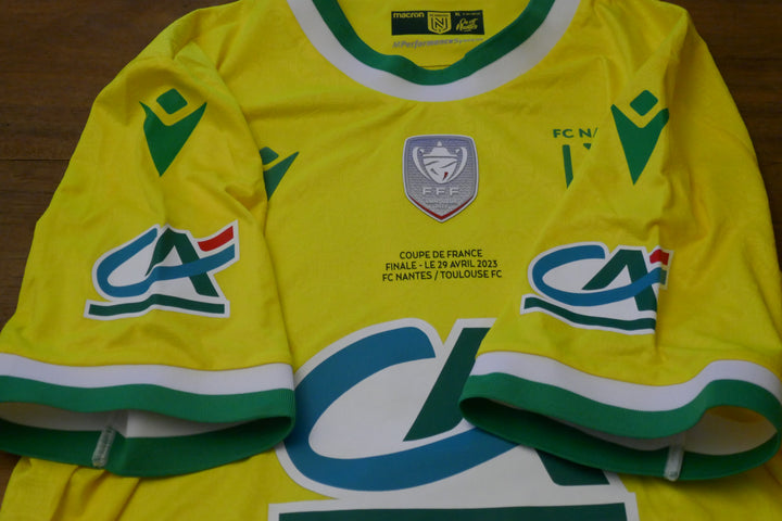 FC Nantes 2022/23 - Ludovic Blas - Maillot Préparé _ (XL) #01857