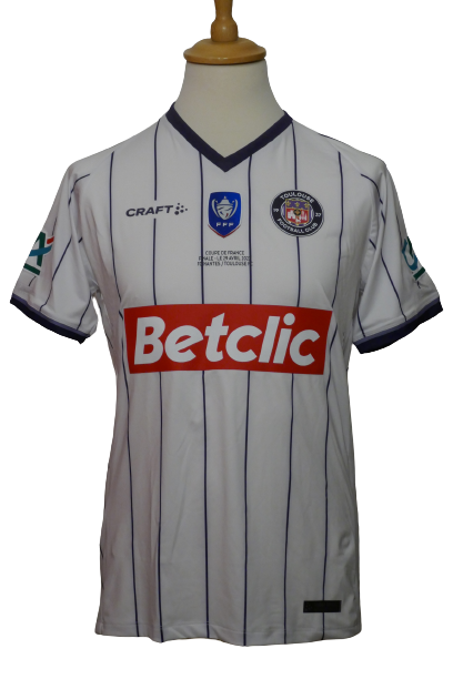 Toulouse FC 2022/23 - Branco Van Den Boomen - Maillot Préparé _ (L) #01856