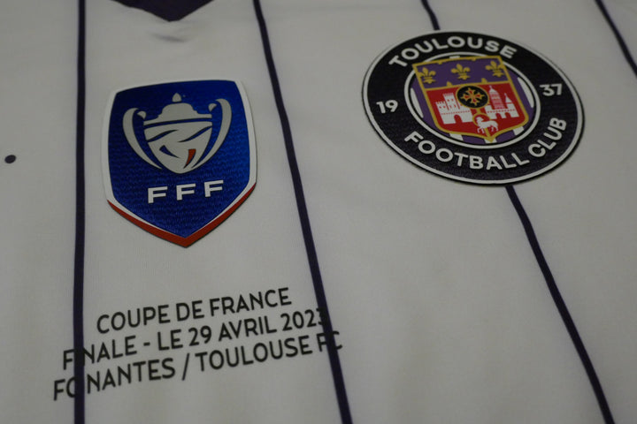 Toulouse FC 2022/23 - Branco Van Den Boomen - Maillot Préparé _ (L) #01856