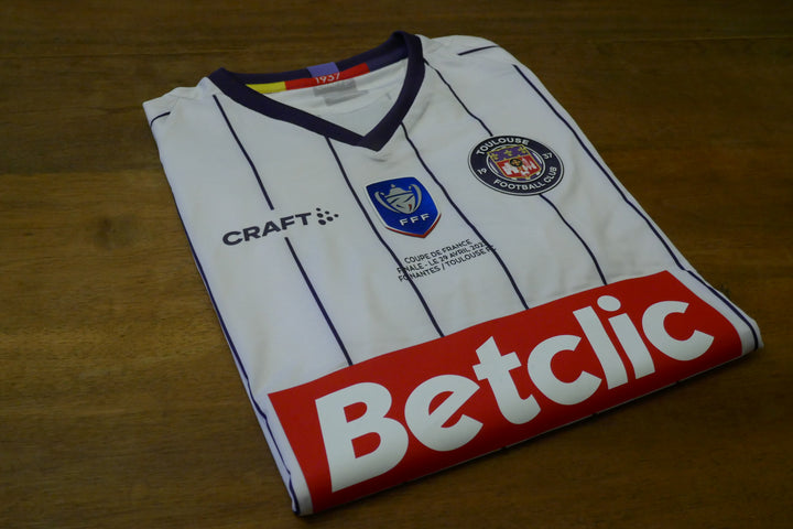 Toulouse FC 2022/23 - Branco Van Den Boomen - Maillot Préparé _ (L) #01856