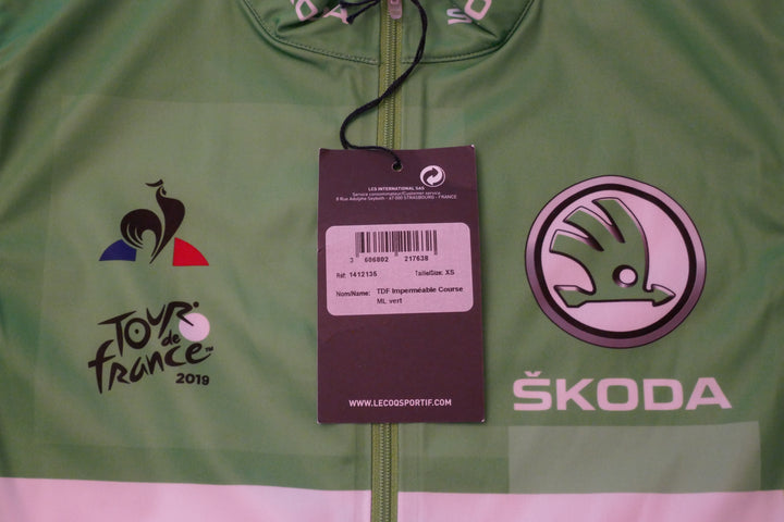 Tour de France 2019 - Veste Imperméable Verte _ (XS) #01852