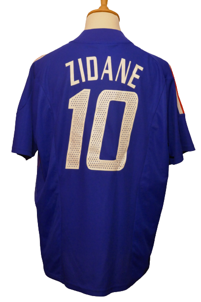 France 2002 - Zinedine Zidane - Maillot _ (XL) #01546
