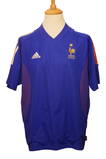 France 2002 - Zinedine Zidane - Maillot _ (XL) #01546