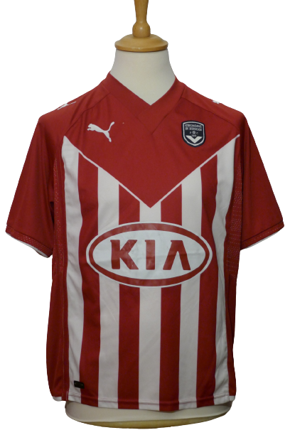FC Girondins de Bordeaux 2009/10 - Benoit Tremoulinas - Maillot Signé _ (L) #01316