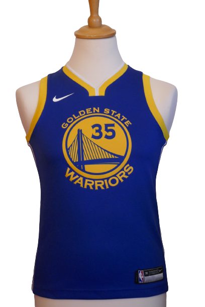 Golden State Warriors 2017/19 - Kevin Durant - Maillot Icon _ (12ans) #01966