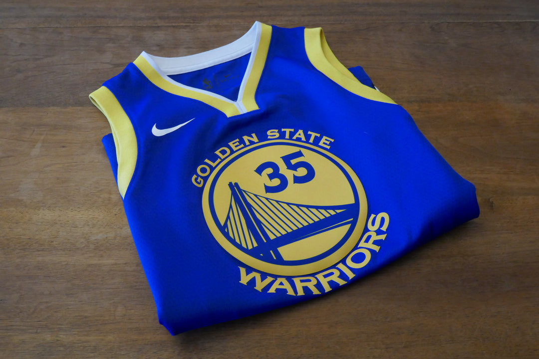 Golden State Warriors 2017/19 - Kevin Durant - Maillot Icon _ (12ans) #01966