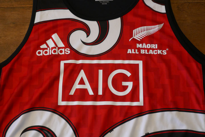 Nouvelle Zélande Maori All Blacks - Maillot/Débardeur _ (L) #02253