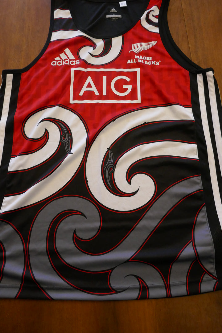 Nouvelle Zélande Maori All Blacks - Maillot/Débardeur _ (L) #02253