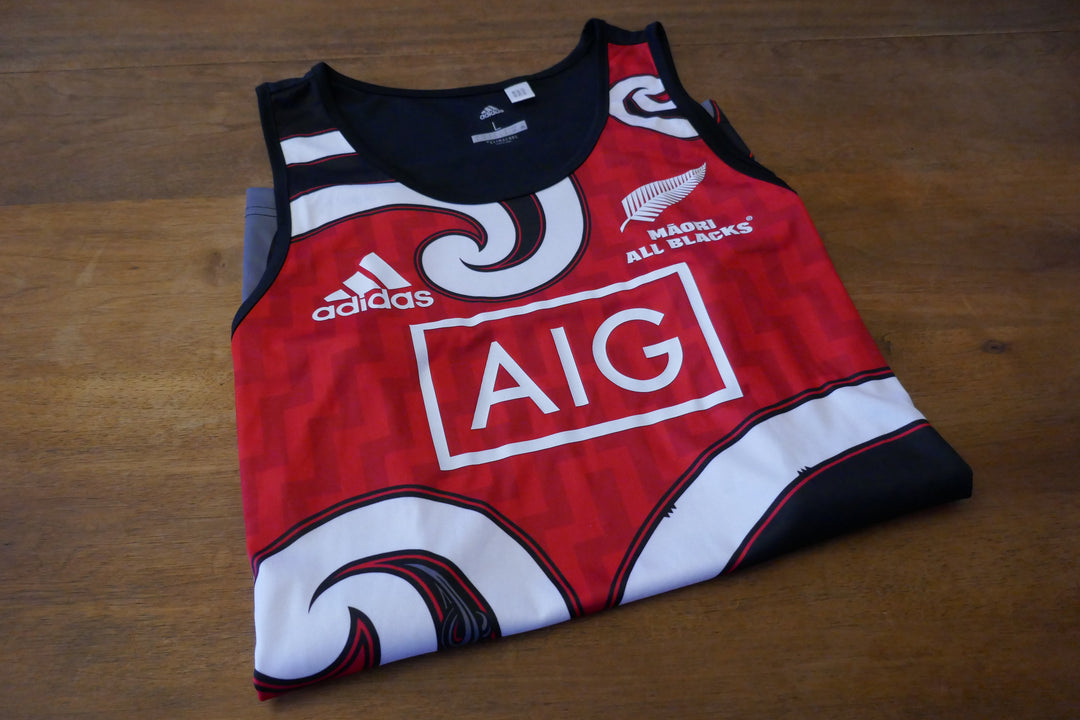 Nouvelle Zélande Maori All Blacks - Maillot/Débardeur _ (L) #02253