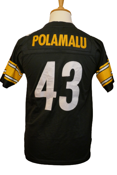 Foot US NFL - Pittsburgh Steelers - Troy Polamalu - Maillot _ (16ans) #02223