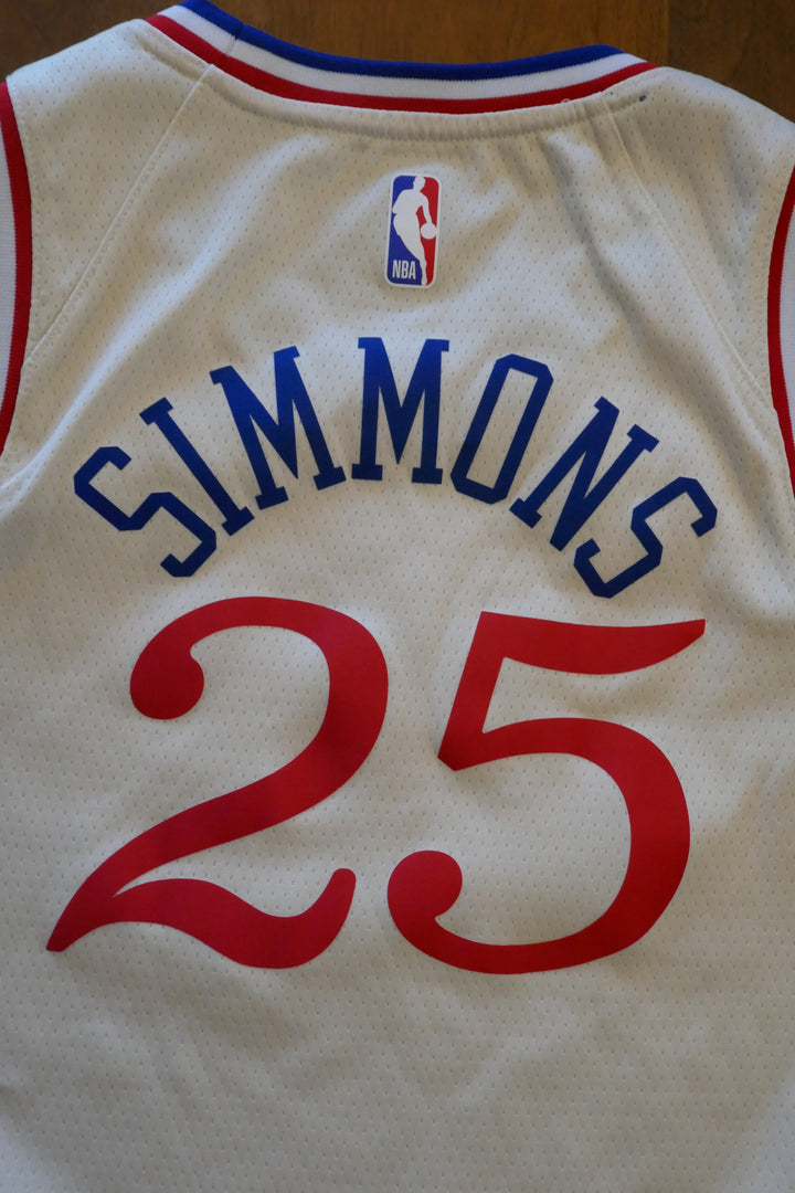 Philadelphie Sixers 76ers 2019/20 - Ben Simmons - Maillot _ (12ans) #02220