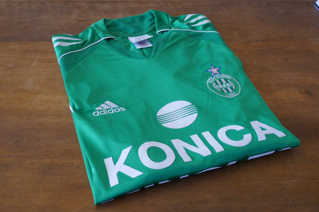 AS Saint-Etienne - Julien Sablé - Maillot 2005/06 Signé _ (S) #01008
