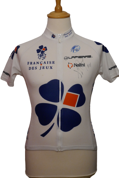 FDJ Française des jeux 2007 - Jeremy Roy - Maillot Signé _ (M) #01172