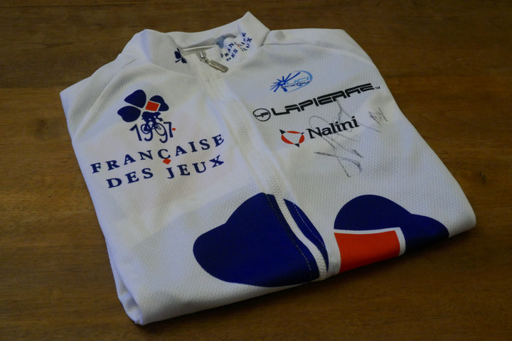 FDJ Française des jeux 2007 - Jeremy Roy - Maillot Signé _ (M) #01172