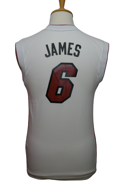 Miami Heat 2010/14 - Lebron James - Maillot _ (XS) #02306