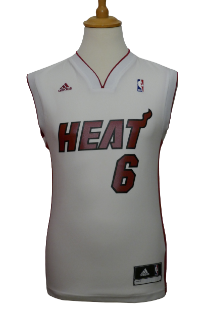 Miami Heat 2010/14 - Lebron James - Maillot _ (XS) #02306