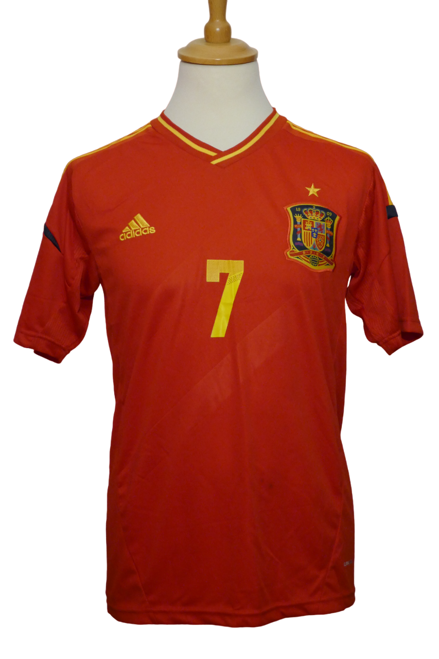 Espagne 2012 - David Villa - Maillot _ (S) #02324