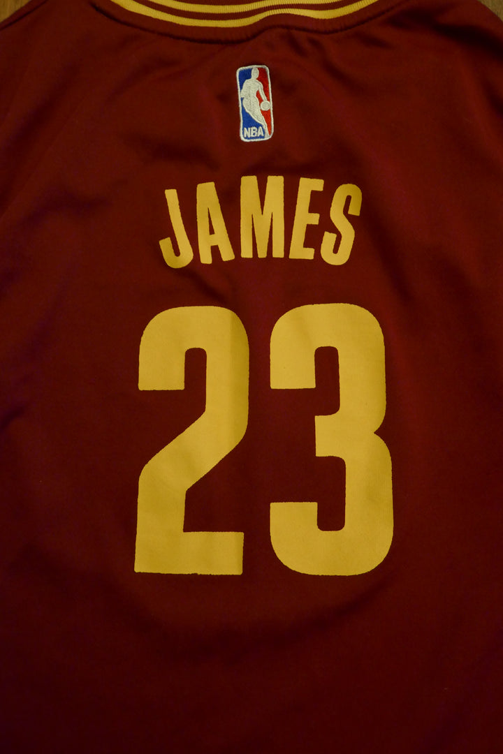 Cleveland Cavaliers 2014/17 - Lebron James - Maillot _ (L junior) #02312