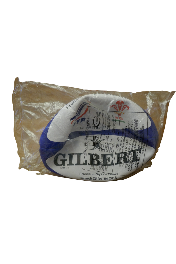 France - Pays de Galles - Ballon tournoi des VI nations 2015 #02373