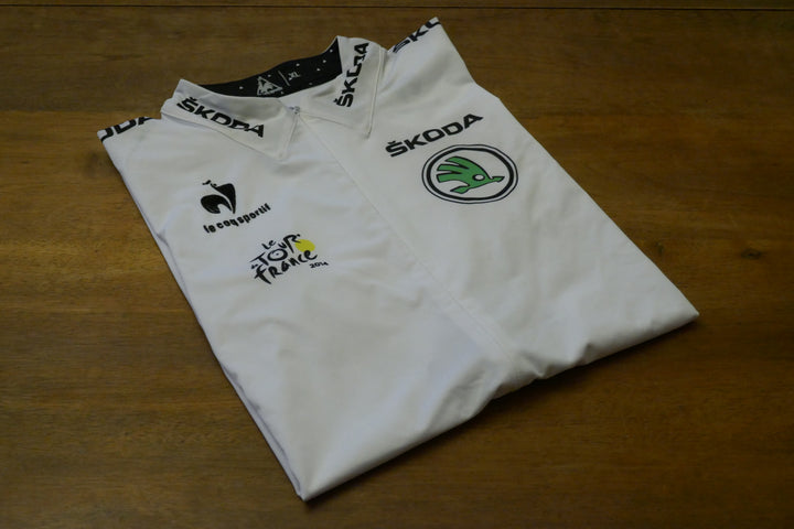 Tour de France 2014 - Maillot blanc _ (XL) #02394 (abimé)