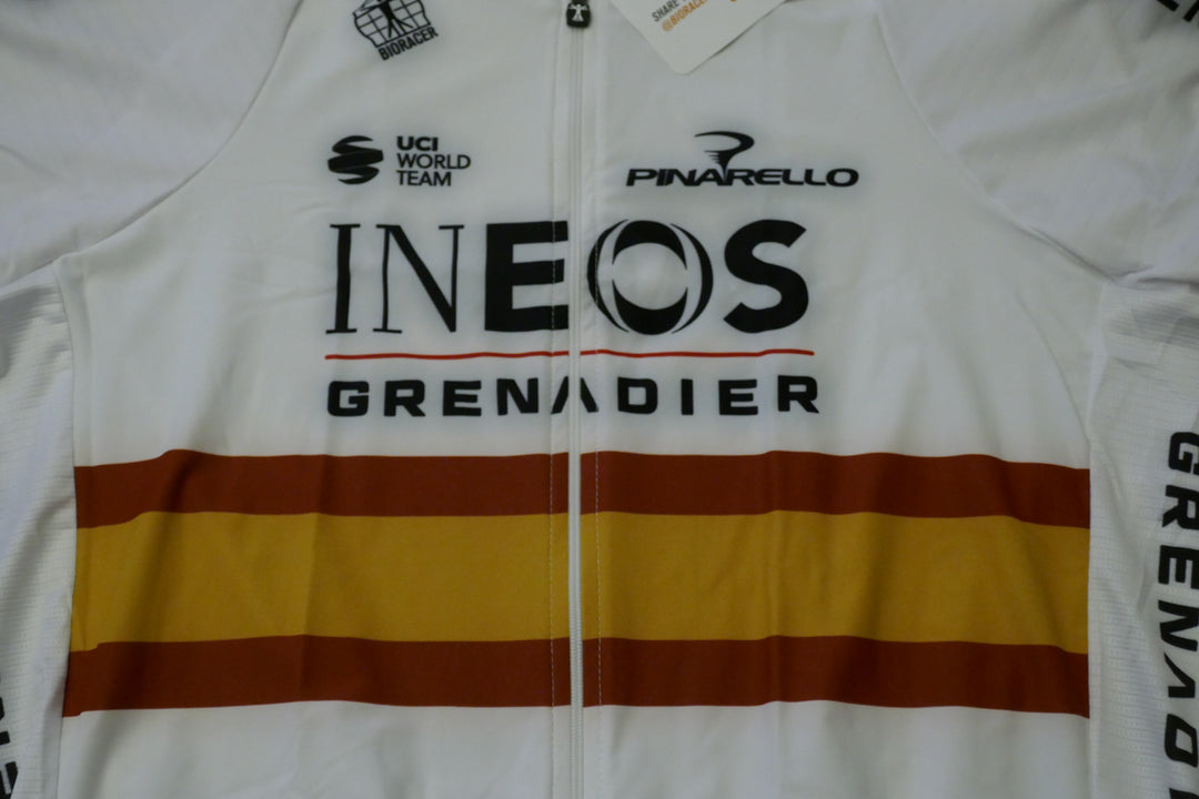 Ineos 2022 - Carlos Rodriguez - Maillot Champion d'Espagne _ (L) #02382